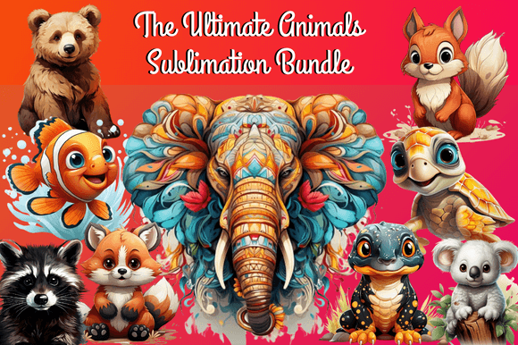 Download The Ultimate Animals Sublimation Bundle - Premium Bundle
