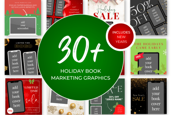 Download Holiday Book Marketing Canva Templates - Marketing canva templates Collection