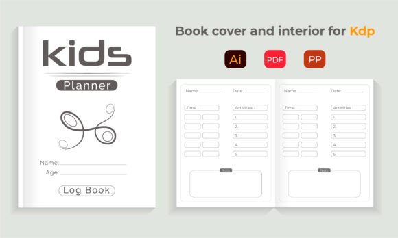 Download Kids' Planner Log Book for Kdp - Premium Resources