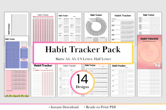 Download Ultimate Habit Tracker Bundle - Ultimate Collection